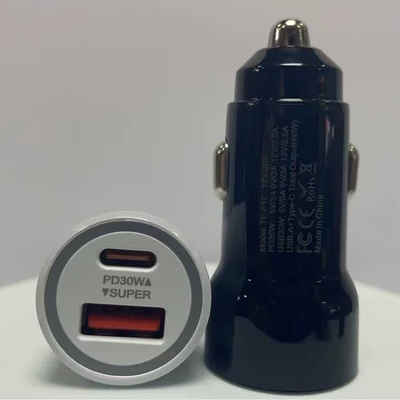 Lighter One to Two Usb+Type | Mobil şarj cihazları