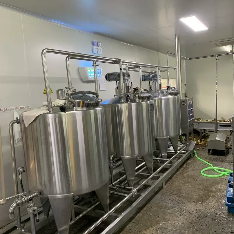 管路清洗系统 落地式清洗 果蔬加工企业 清洗设备