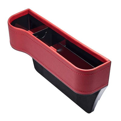Armrest Box, Interior Accessories, Car storage bag/box - wine-red-main-driver-second-generation-leather