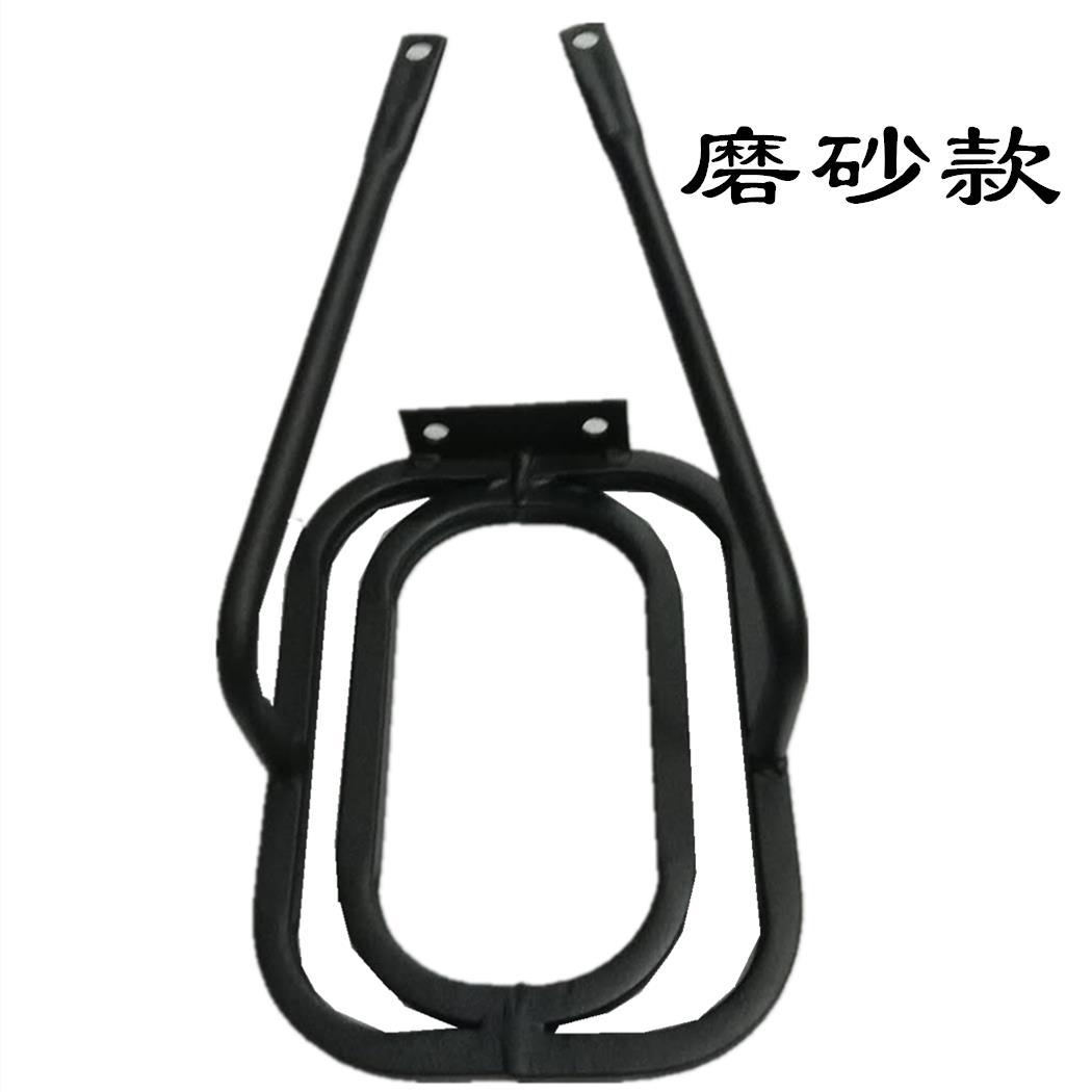 Harley electric motorcycle trunk rack, mounting bracket, large seat, trunk rack, iron frame, storage rack