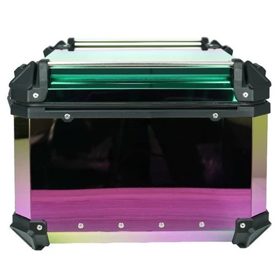Colorful Small Capacity Aluminum Alloy – Motorcycle trunk