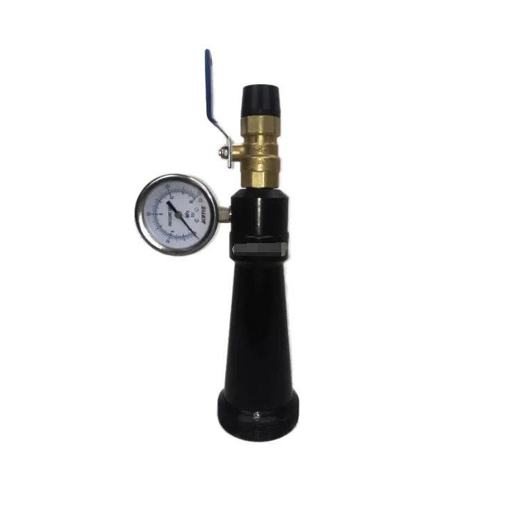 消防救援器材QCY65测压水枪带压力表试压水枪消火栓测压水枪