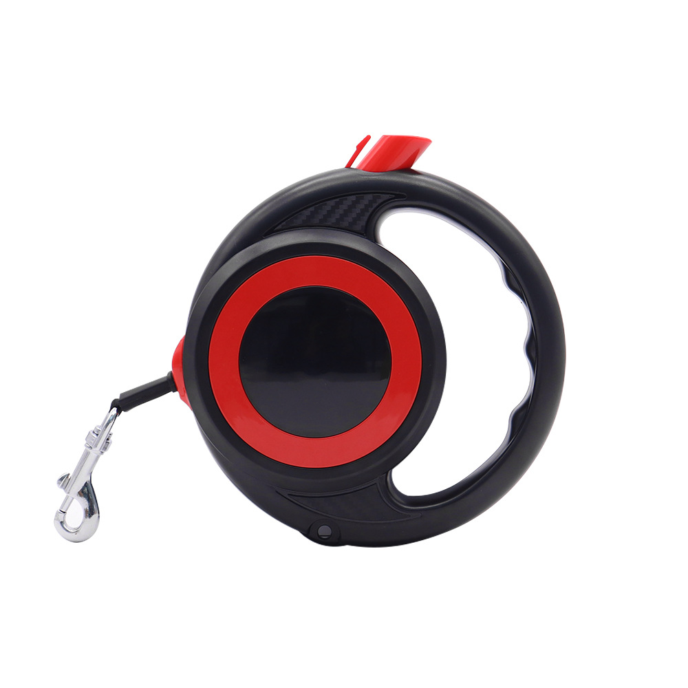 Cuerda de tracción para mascotas, artefacto para pasear perros telescópico para perros, cuerda para perros anti-liberación, retractor automático, cuerda para cachorros 5M