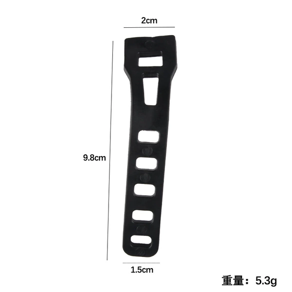 Retroreflective rubber belt