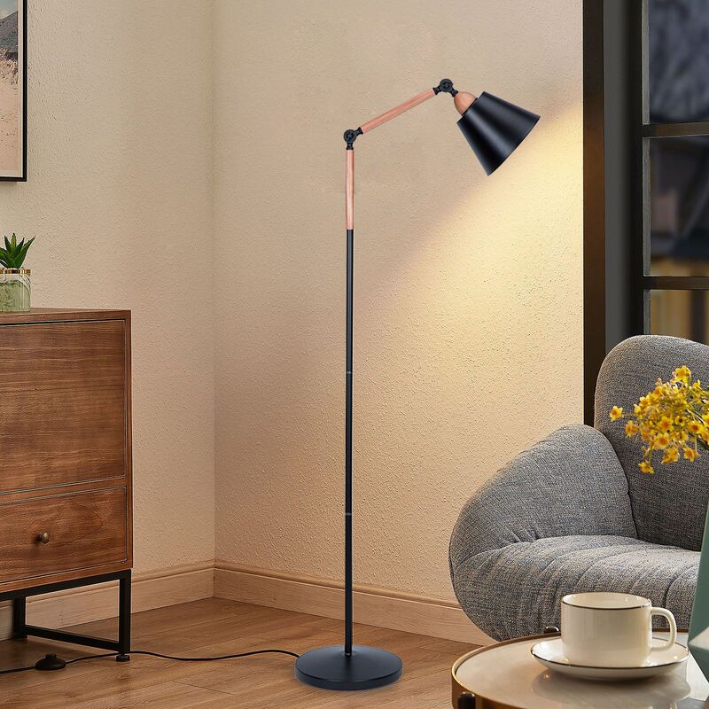 Floor Lamp Ins Nordic Led Living Room Floor-Standing Bedroom Table Lamp Amazon Cross-Border E-Commerce Atmosphere Lamp Ins Style