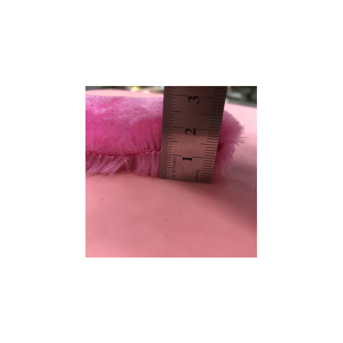 1000g de super suave plano cortar el anillo de corte de terciopelo espeso imitación super suave ropa interior zapatos juguetes terciopelo tela