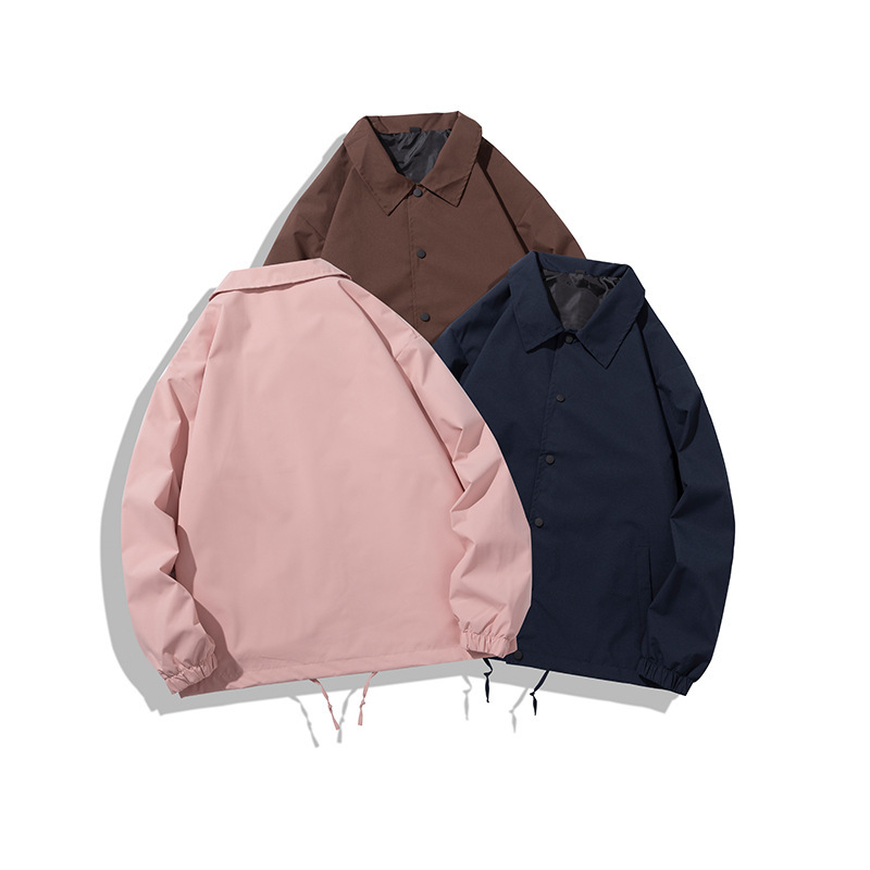 Spring and Autumn New American Tops Coach Jackets Spring and Autumn Teenagers Trendy Men's Lapel Casual Jackets Cross-border Men's Clothing Spring and Autumn New American Tops Coach Jackets Spring and Autumn Teenagers Trendy Men's Lapel Casual Jackets Cross-border Men's Clothing