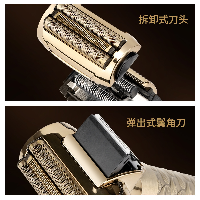 Nueva máquina de afeitar eléctrica multifuncional de corte de pelo de talla para el hogar de los hombres cortadora de cabello dos en uno al por mayor