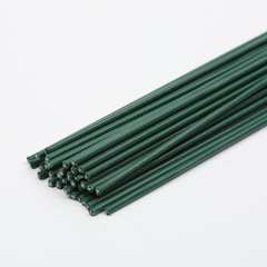2號花杆高品質光滑DIY手工製作材料綠色花杆做絲帶玫瑰花藝40CM長