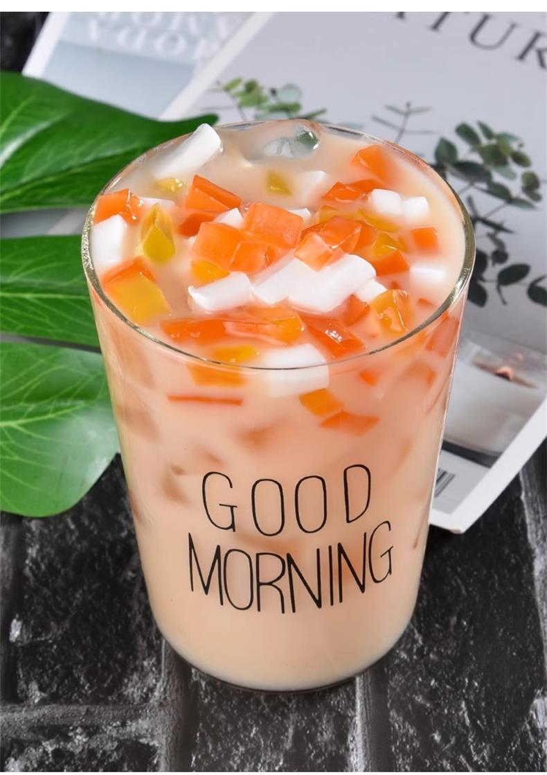 Small Sago Pearls Xi Mi 250g for Bubble Tea Desserts and Fruit Soups Commercial Bulk Supply in use