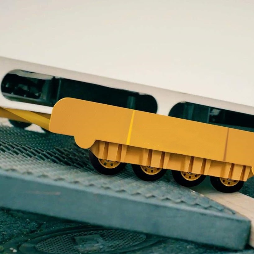 Carga nominal de 2000lb todo terreno carro móvil para el transporte de materiales de construcción electrodomésticos pesados