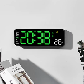 闹钟、台钟;挂钟、壁钟