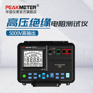 Huayi PEAKMETER высоковольтный изоляционный резистор цифровой мегерометр 5000V измерения изоляции MS5215