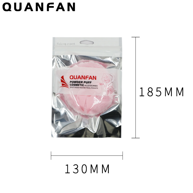 Soporte de terciopelo polvo de cuerpo puff polvo soplo largo esponjoso esponja esponjoso polvo suelto polvo denso pastel de maquillaje de reemplazo