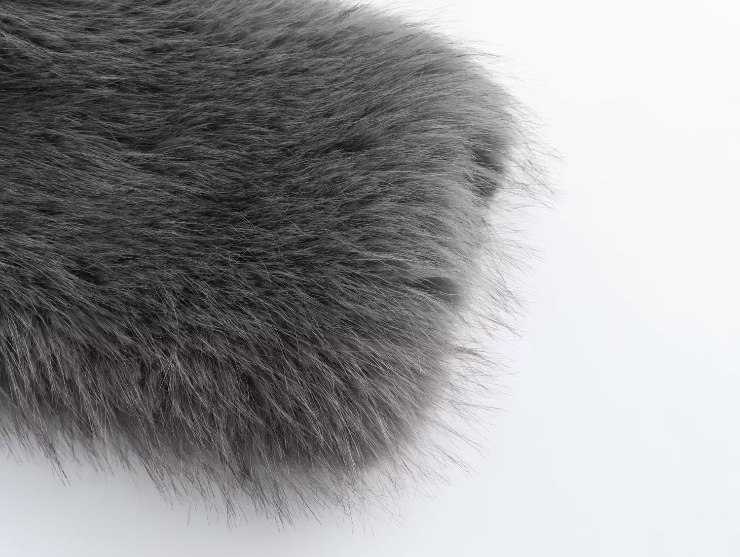 Women's Clothing Artificial Fur Effect Short Jacket 6318261_voghion.com