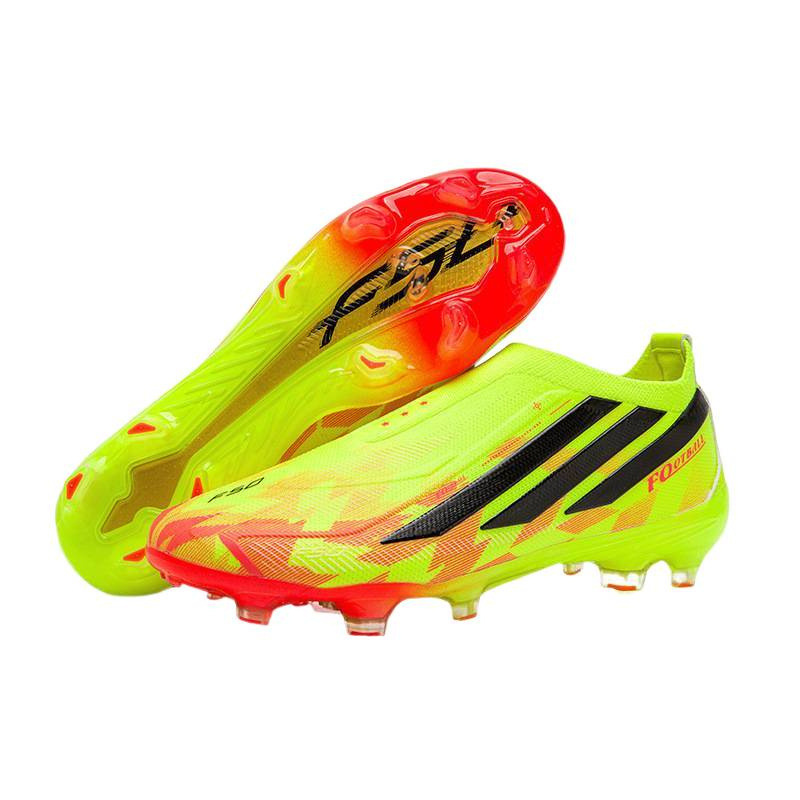 Zapatos de Fútbol AG de Corte Bajo de TPU Antideslizantes para Césped Natural y Artificial
