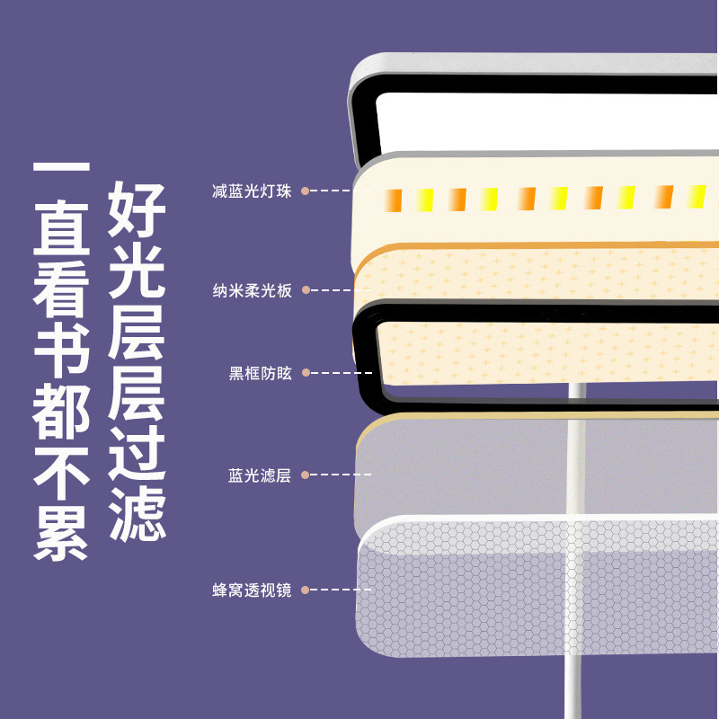 LED 充電式ペンホルダーデスクランプ学生寮研究オフィス寝室ベッドサイドランプ読書ランプギフトテーブルランプナイトライト|undefined