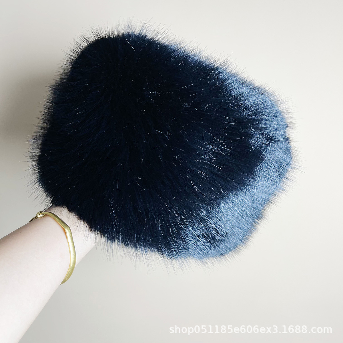 Piel sintética espesada invierno cálido sombrero mongol sombrero