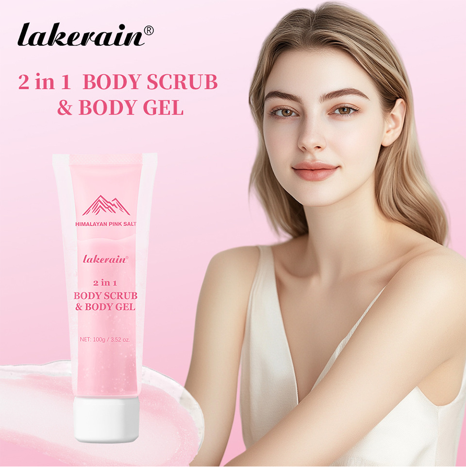 Lakerain Body Scrub 2-in-1 Gentle Cleansing Body Scrub details Picture
