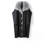 獭兔毛内胆派克服女狐狸毛大毛领可拆卸皮草外套女海宁2025冬新款