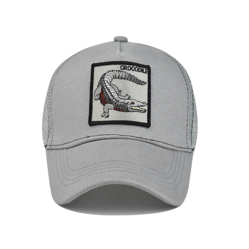 Embroidered Animal Cotton Net Cap Women's Baseball Cap Men's Outdoor Sports Cap Duck Cap_voghion.com