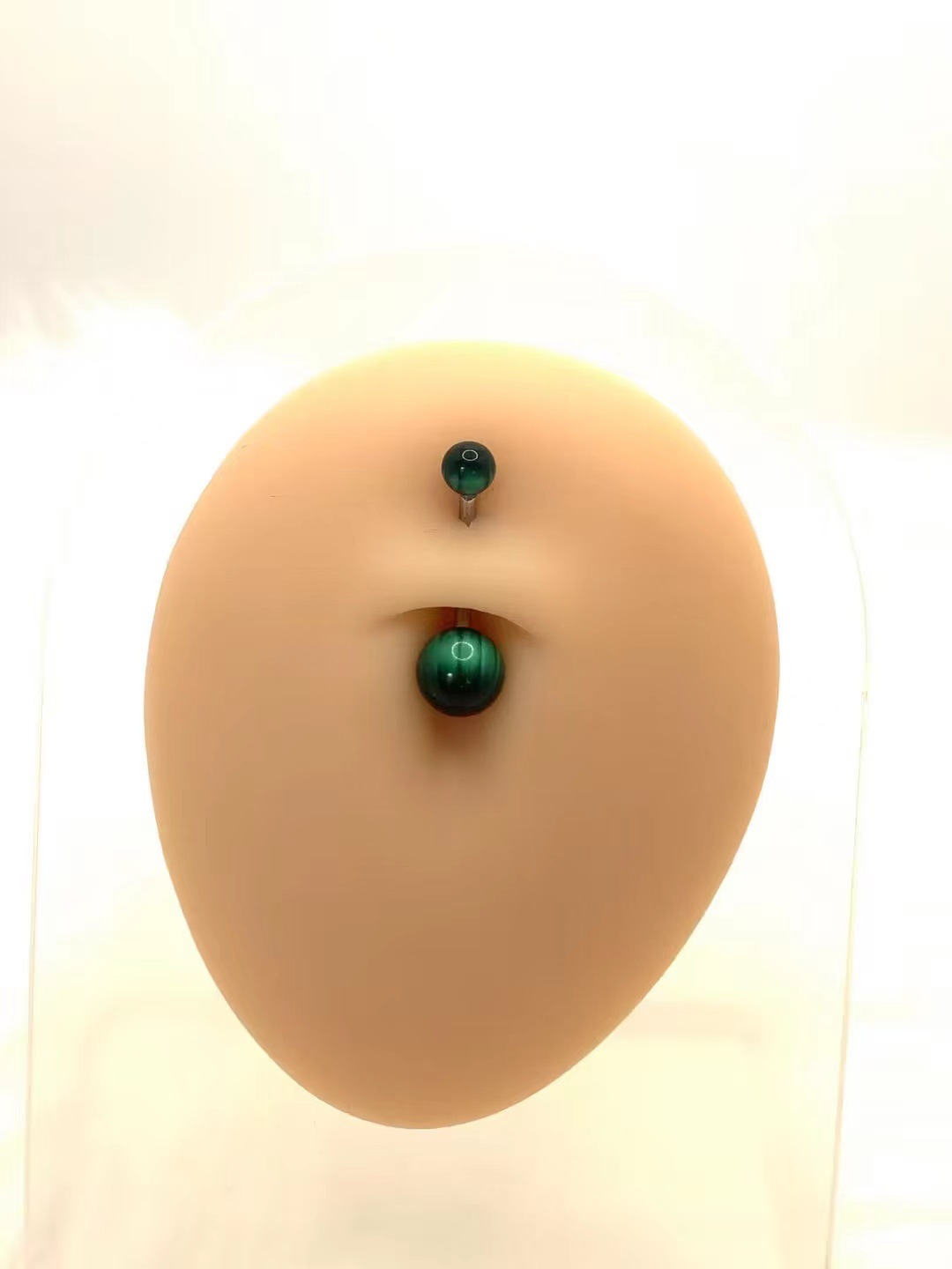 Classic Zircon Cat-eye Navel Ring Piercing For Elegant Style_voghion.com