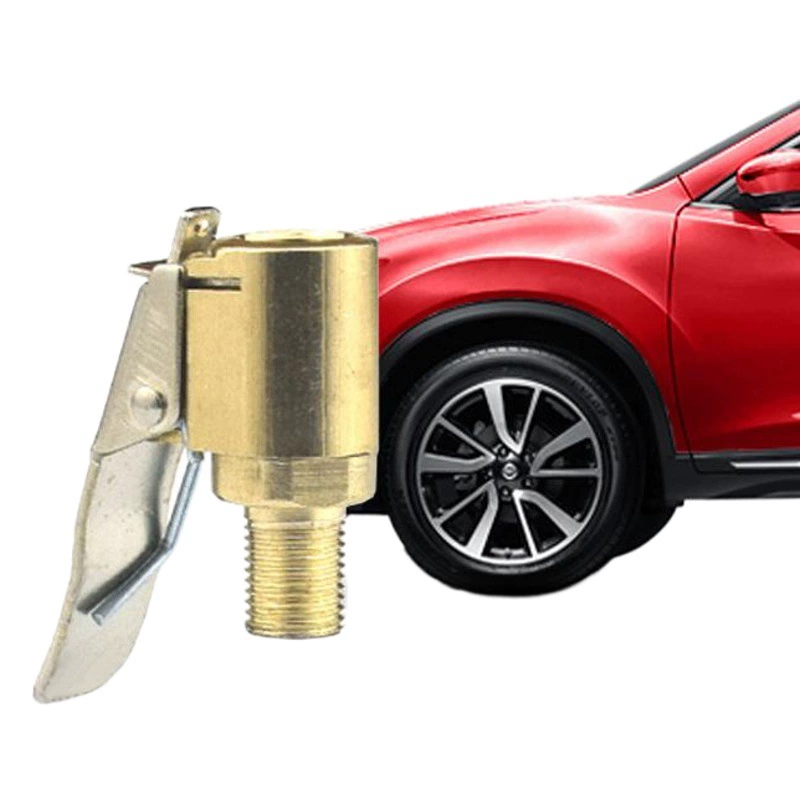 Бортовой воздушный насос воздушная труба зажимного типа воздушное сопло адаптер воздушного насоса шина быстрая медная резьба нечетная Накачка
