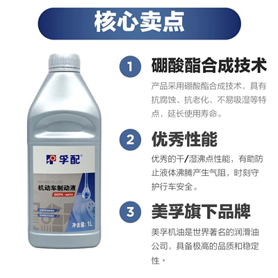 Mobil's Fuchs Brake Fluid for Brake fluid