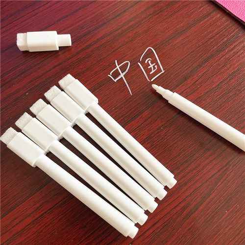 Acrylic board erasable with brush dust-free chalk milk tea shop LED light board pen liquid white ink blackboard pen