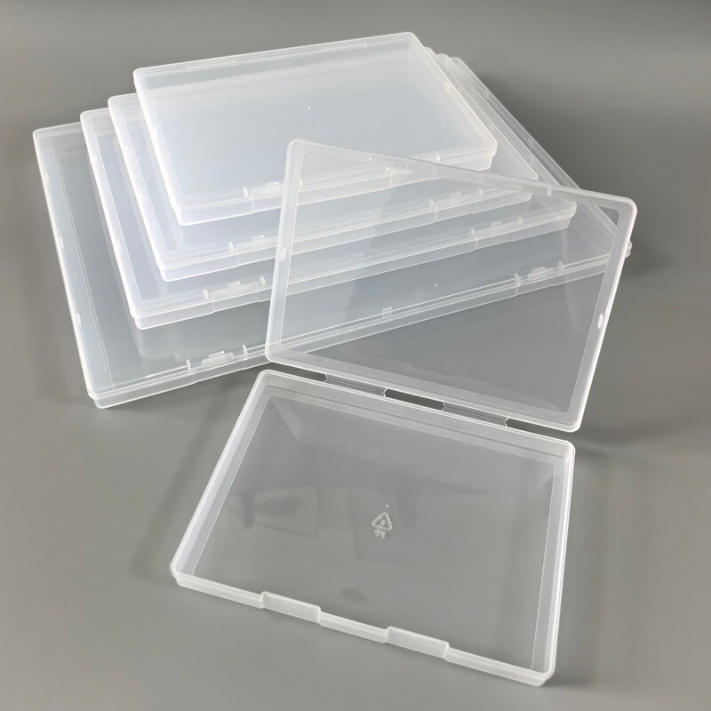 Transparent Rectangular Plastic Box Parts Jewelry Storage Box Flat Stationery Packaging Box Empty Box Amazon Wholesale Transparent Rectangular Plastic Box Parts Jewelry Storage Box Flat Stationery Packaging Box Empty Box Amazon Wholesale