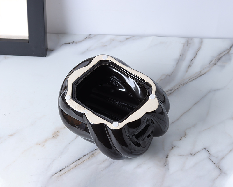 Knot Ceramic Tissue Box - Versatile Use