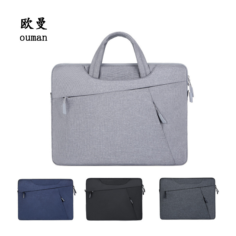 Factory Wholesale Cross-Border Best-Selling Anti-Splash Oxford Cloth Bag Satchel Laptop Bag Business Simple Handbag