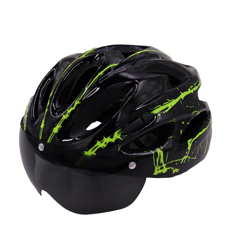 Gafas de bicicleta casco hombres y mujeres bicicleta de montaña bicicleta ciclismo equipo al aire libre casco
