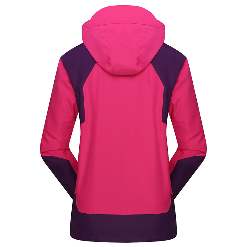 新款情侣冲锋衣三合一两件套户外登山服秋冬款外套保暖男女工作服