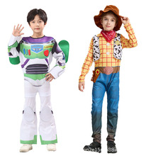 万圣节cos服胡迪牛仔儿童警长扮演服装动漫玩具总动员角色扮演服