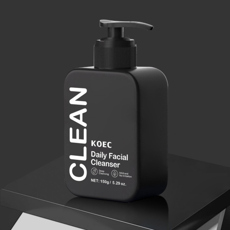 KOEC メンズ フェイシャル スキンケア セット クレンジング フェイシャル クレンザー 保湿クリーム 2 点セット 150 グラムクロスボーダーホットスタイル卸売|undefined