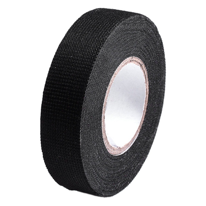 Reducción de ruido retardante de llama arnés de cableado del coche cinta de Unión cinta de franela de alto adhesivo negro paisaje cuenca cinta