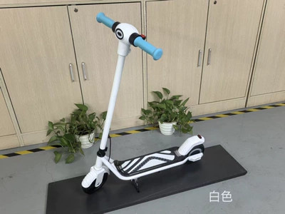 Cross-Border Children's Electric Qatlanan elektrik skuterlər - x2-model-6-section-white
