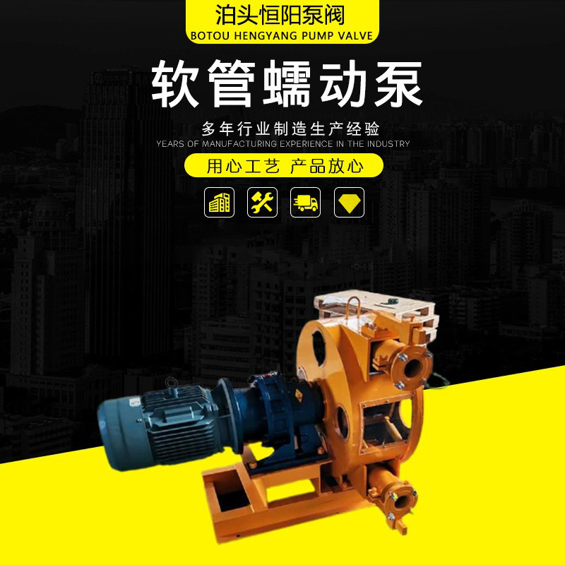 软管蠕动泵软管泵发泡水泥挤压隔墙板自吸变频