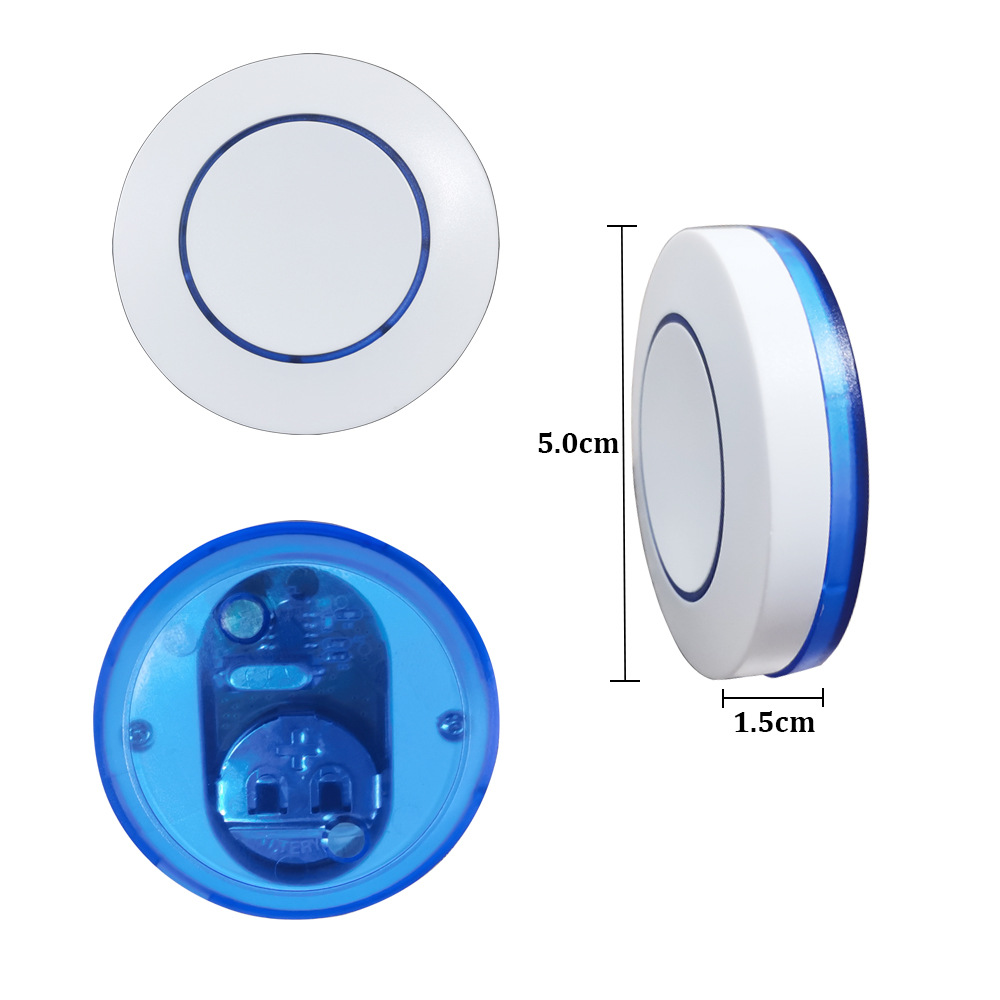 433RF Remote Switch, Wireless Switch Control, No-Wiring Mini Round Dot, 220V Home Lighting Remote Control