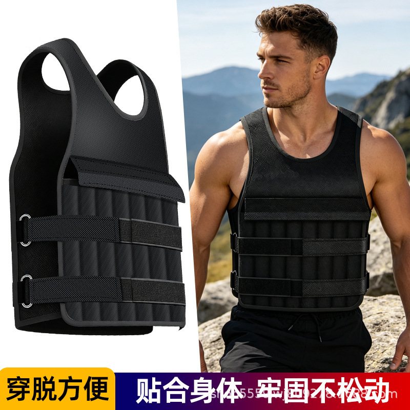 Weighted vest for running, adjustable weight sand vest, weighted clothing, sandbag, weighted sports equipment, fitness sand vest Weighted vest for running, adjustable weight sand vest, weighted clothing, sandbag, weighted sports equipment, fitness sand vest