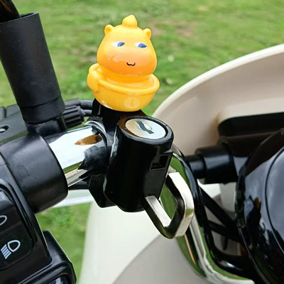 for Bicycles, Electric Bikes, Motorcycles, Helmet lock - puffer-boytaking-a-bath