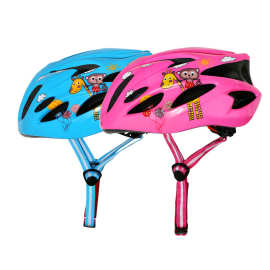 骑行自行车头盔速度轮滑滑冰头盔可调节尺码头盔安全帽透气儿童
