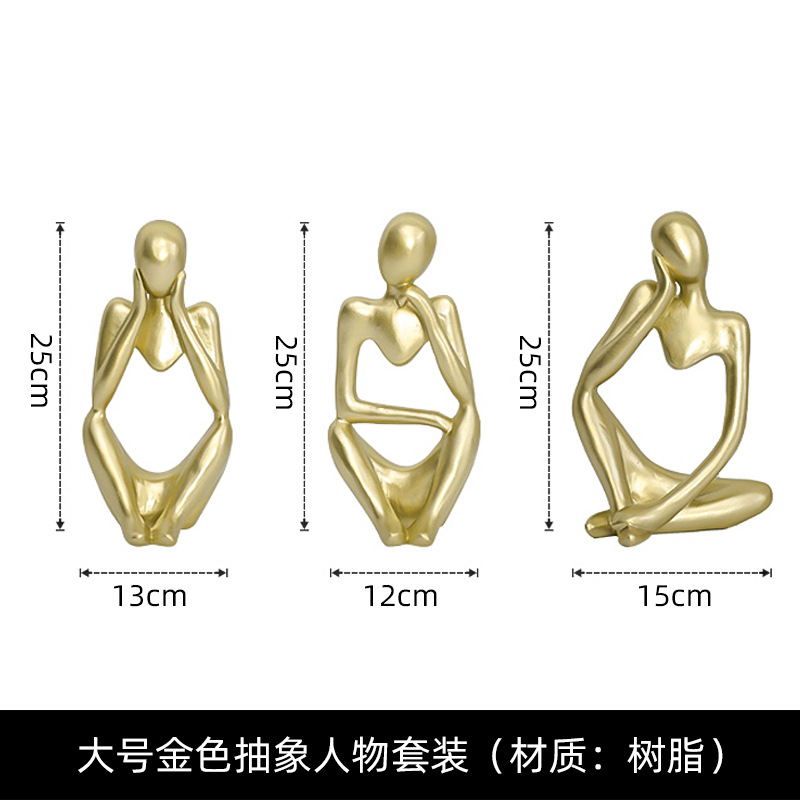 リビングルームの置物は軽くて豪華で高級な雰囲気のお酒棚の装飾品です。