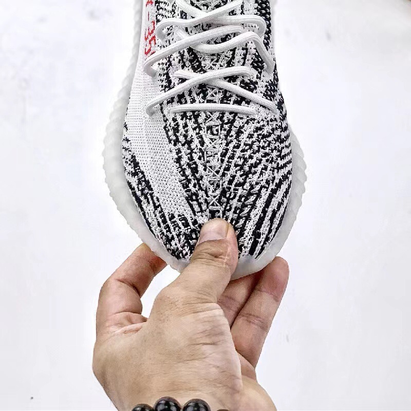 Putian Coconut Shoes Yeezy350V2 Dirty Orange Angel Black Baby's Breath Running Shoes Men's Pure Original Trendy Shoes Couple Casual