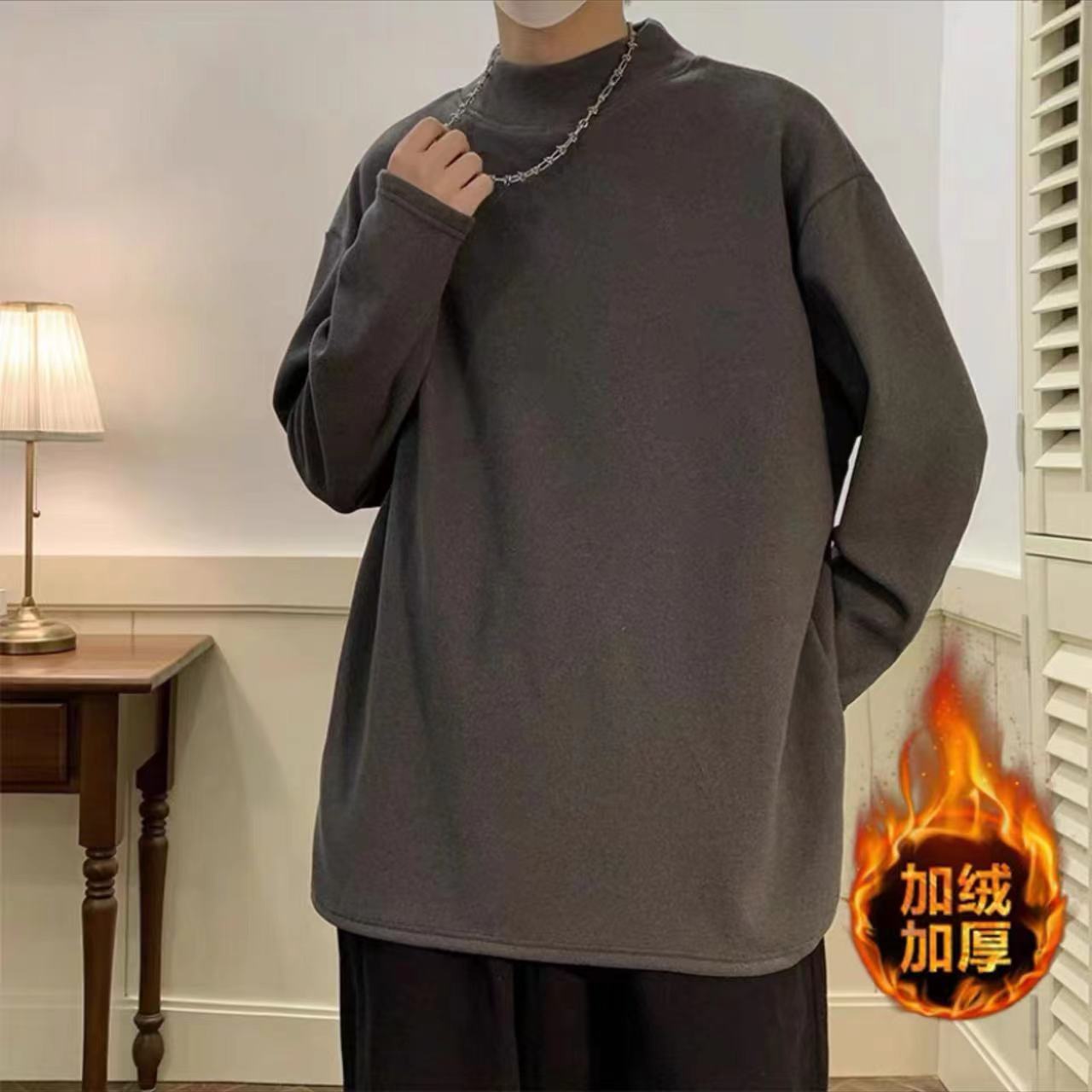 WASS-DJS-HD1438 회색 기모