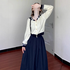 针织开衫女春秋宽松外穿韩系温柔慵懒风复古秋冬加厚麻花毛衣外套