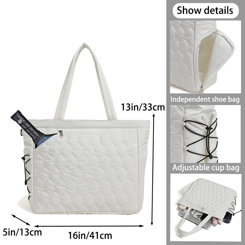 Bolsa de tenis de hombro para hombres, bolsa de hombro para hombres, bolsa de pelota de gran capacidad, bolsa de bádminton de alta calidad para mujeres