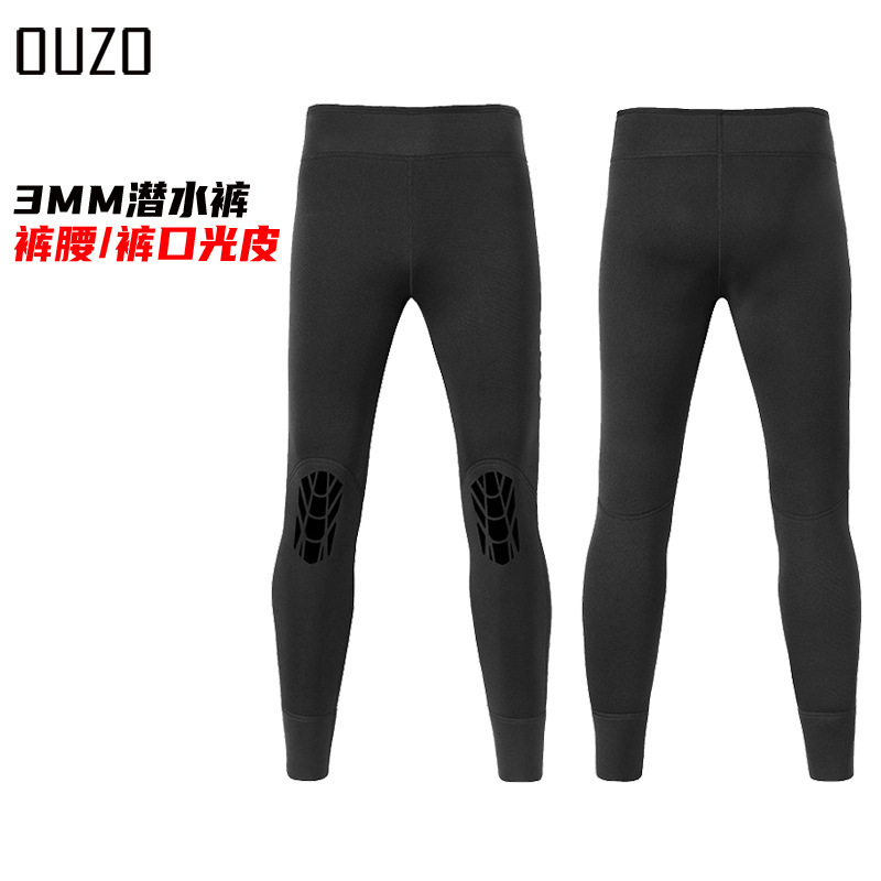 3mm Diving Pants Swimming Trunks for Men with Knee Pads to Prevent Cold and Warm Diving Pants Surfing Outdoor Snorkeling Pants Manufacturer Wholesale
