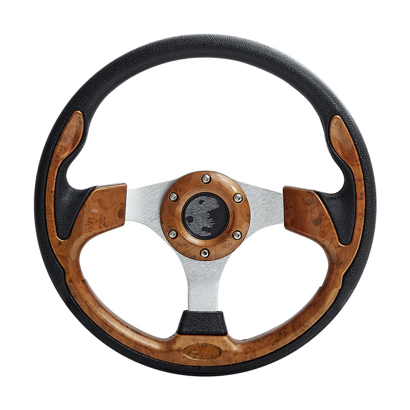 Steering wheel, Universal Universal Modified - jg-5156-denim-yellow